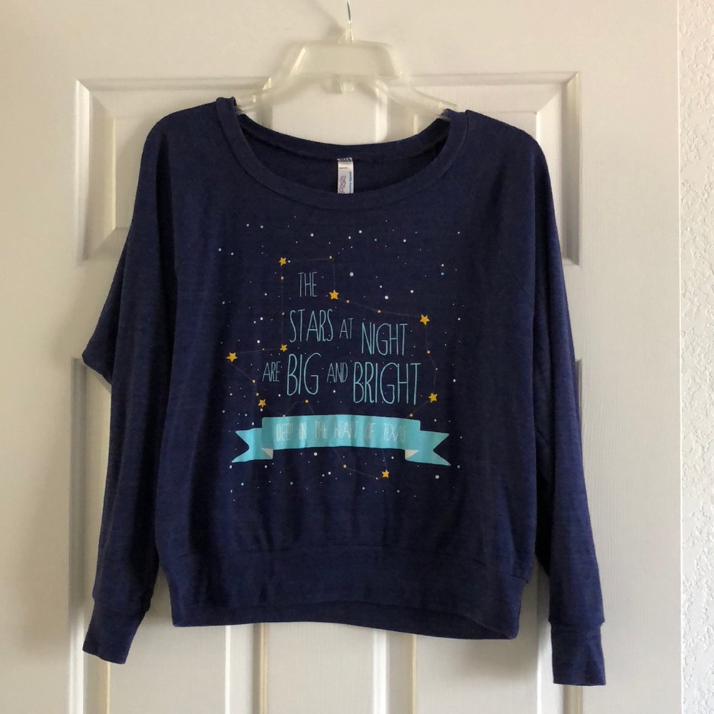 Super soft light weight Texas sweater